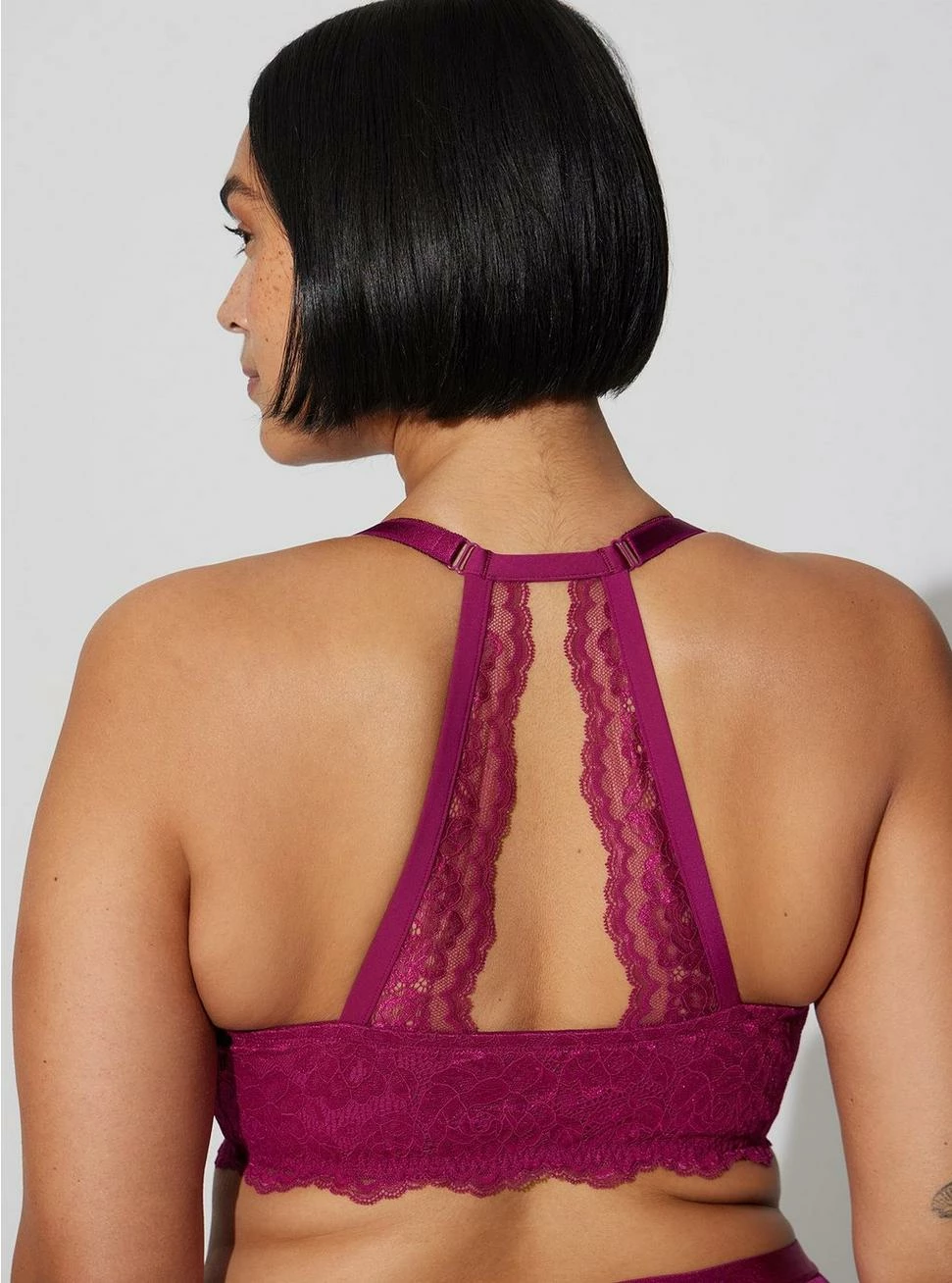 TORRID Plunge Push-Up Smooth Front Close Racerback Bra - Image 2