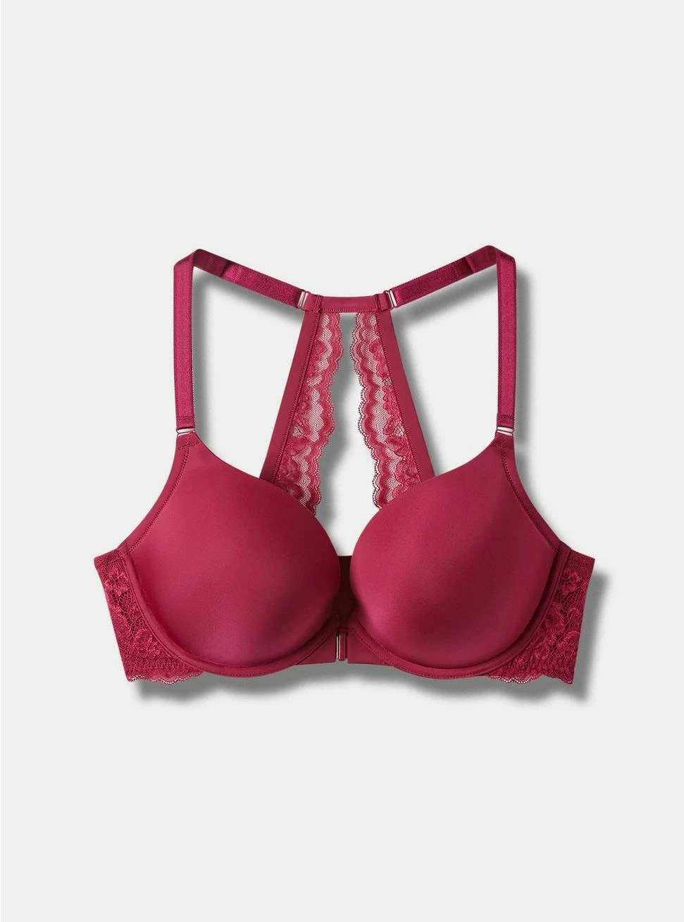 TORRID Plunge Push-Up Smooth Front Close Racerback Bra - Image 4