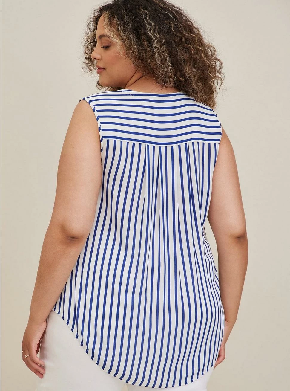 TORRID Harper Georgette Sleeveless Blouse - Image 3
