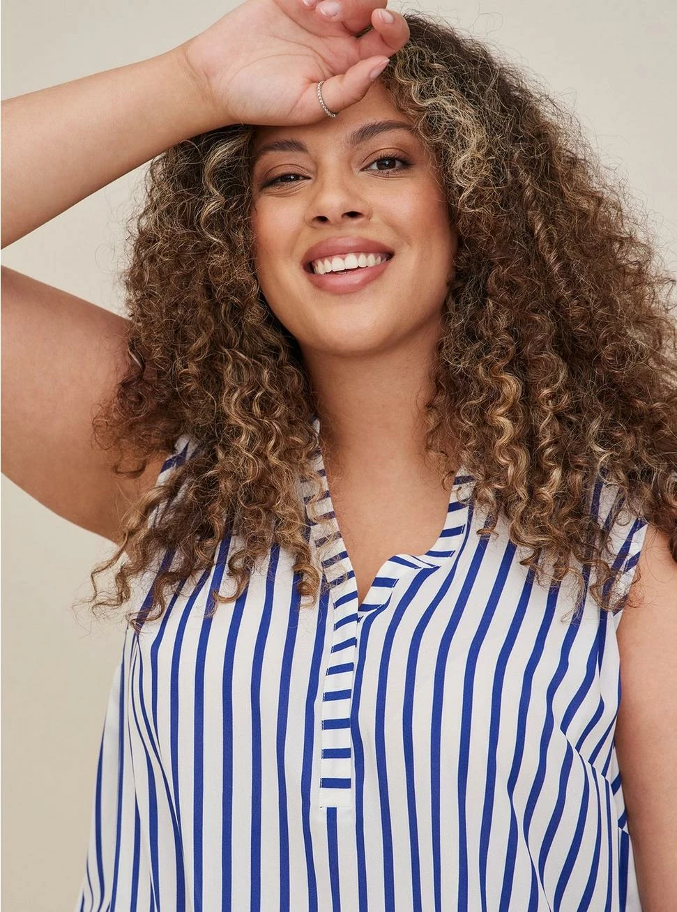 TORRID Harper Georgette Sleeveless Blouse - Image 4