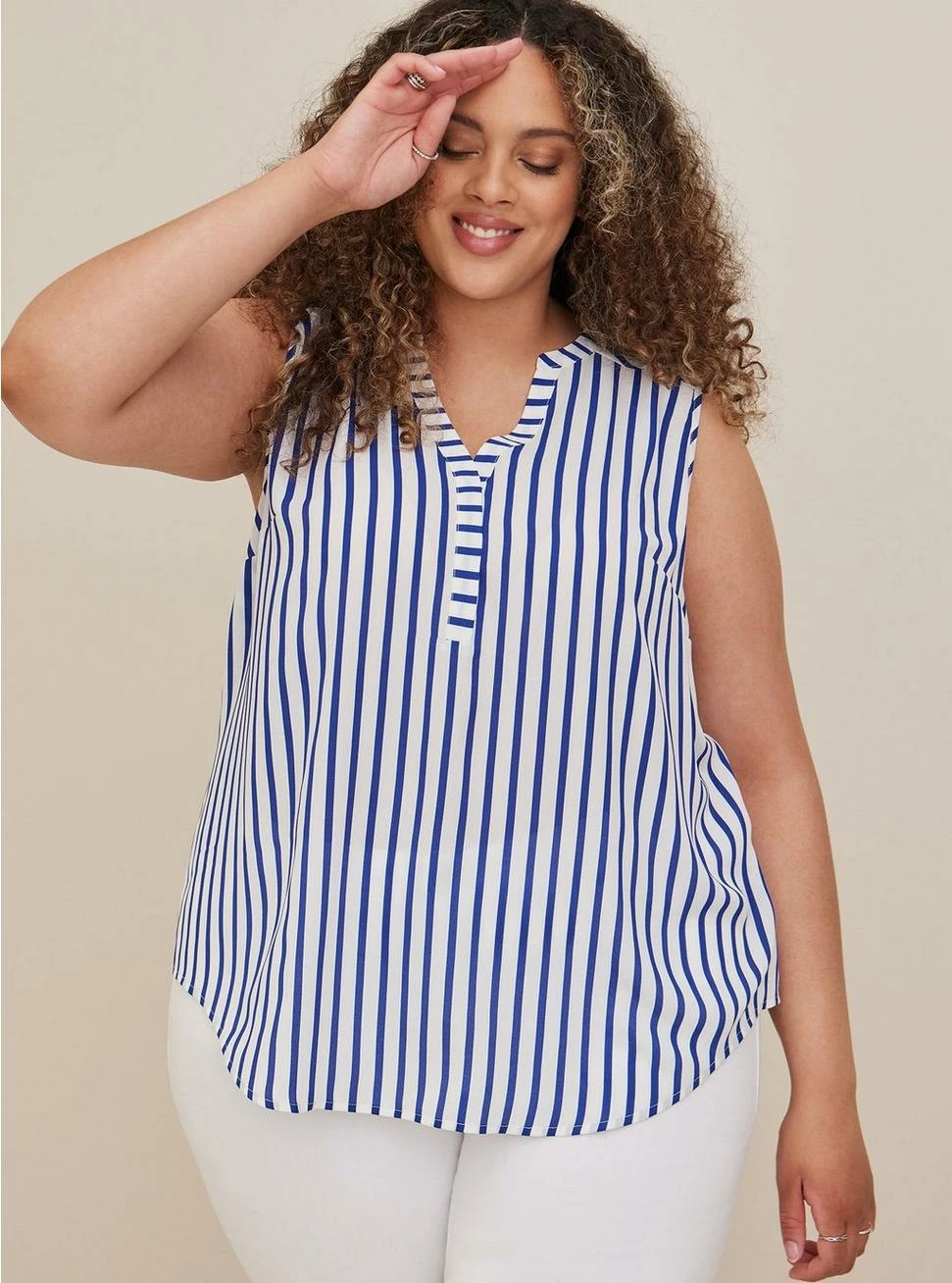 TORRID Harper Georgette Sleeveless Blouse