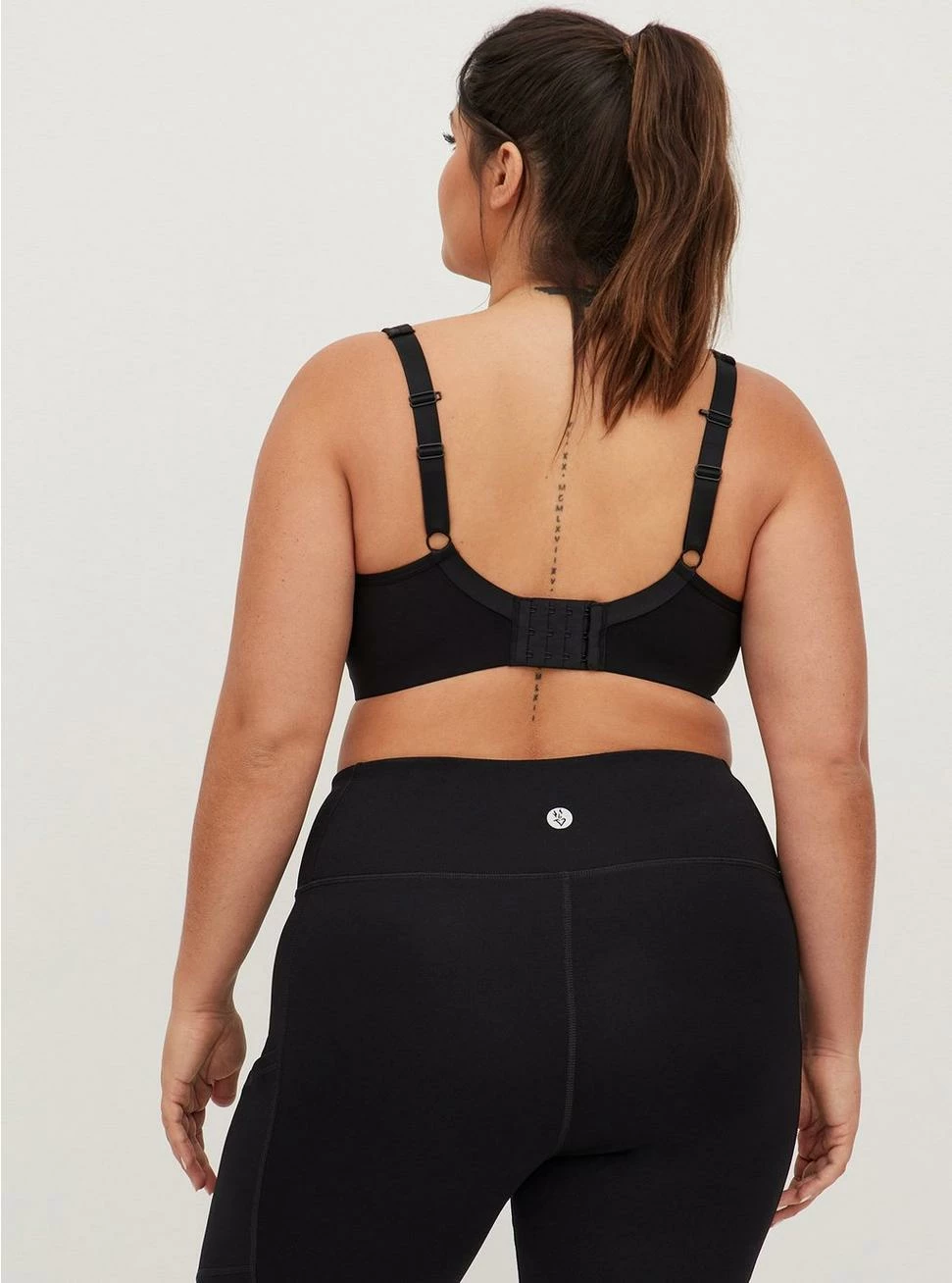 TORRID Mid Impact Underwire Solid Active Sports Bra - Image 3