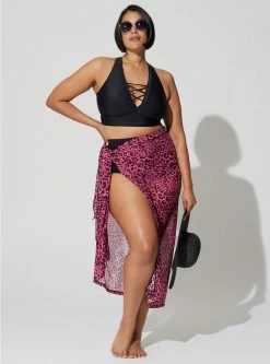 TORRID Mesh Swim Sarong Cover-Up