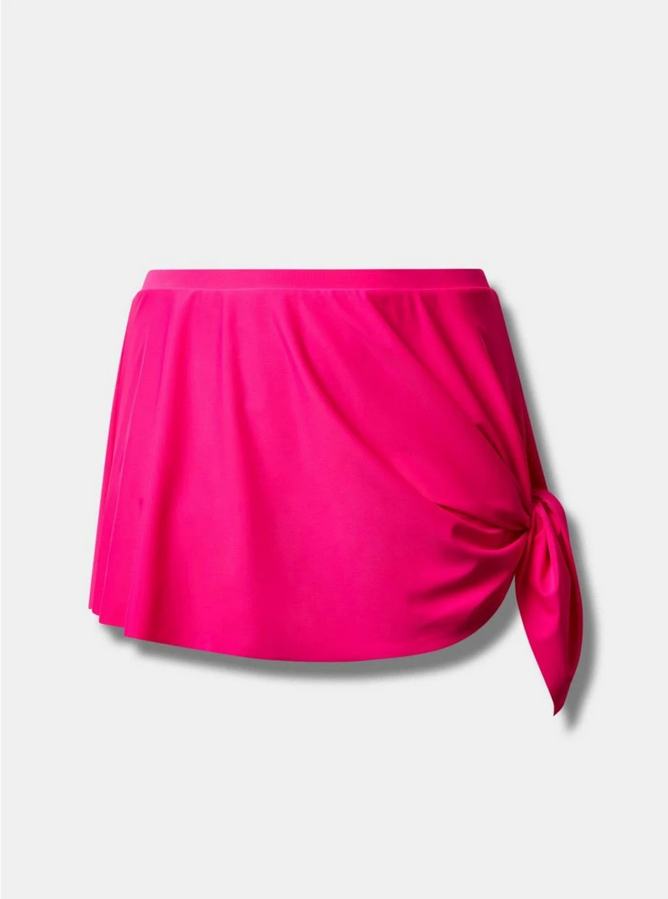 TORRID High Rise Mid Length Side Tie Swim Skirt With Brief - Image 5