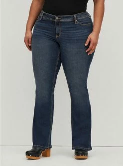 TORRID Luxe Slim Boot Jean - Super Stretch Medium Wash