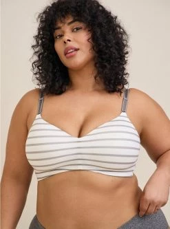 TORRID Everyday Wire-Free Lightly Lined Print 360° Back Smoothing® Bra