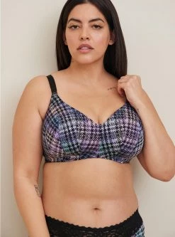 TORRID Everyday Wire-Free Lightly Lined Print 360° Back Smoothing® Bra