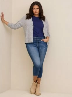 TORRID Crop Lean Jean Skinny Super Soft High-Rise Jean