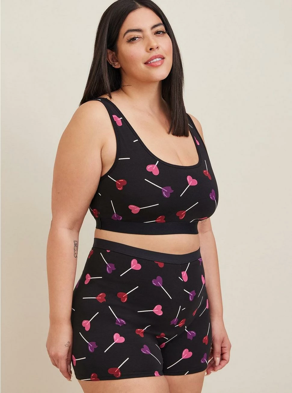 TORRID Unlined Cotton Scoop Bralette - Image 2