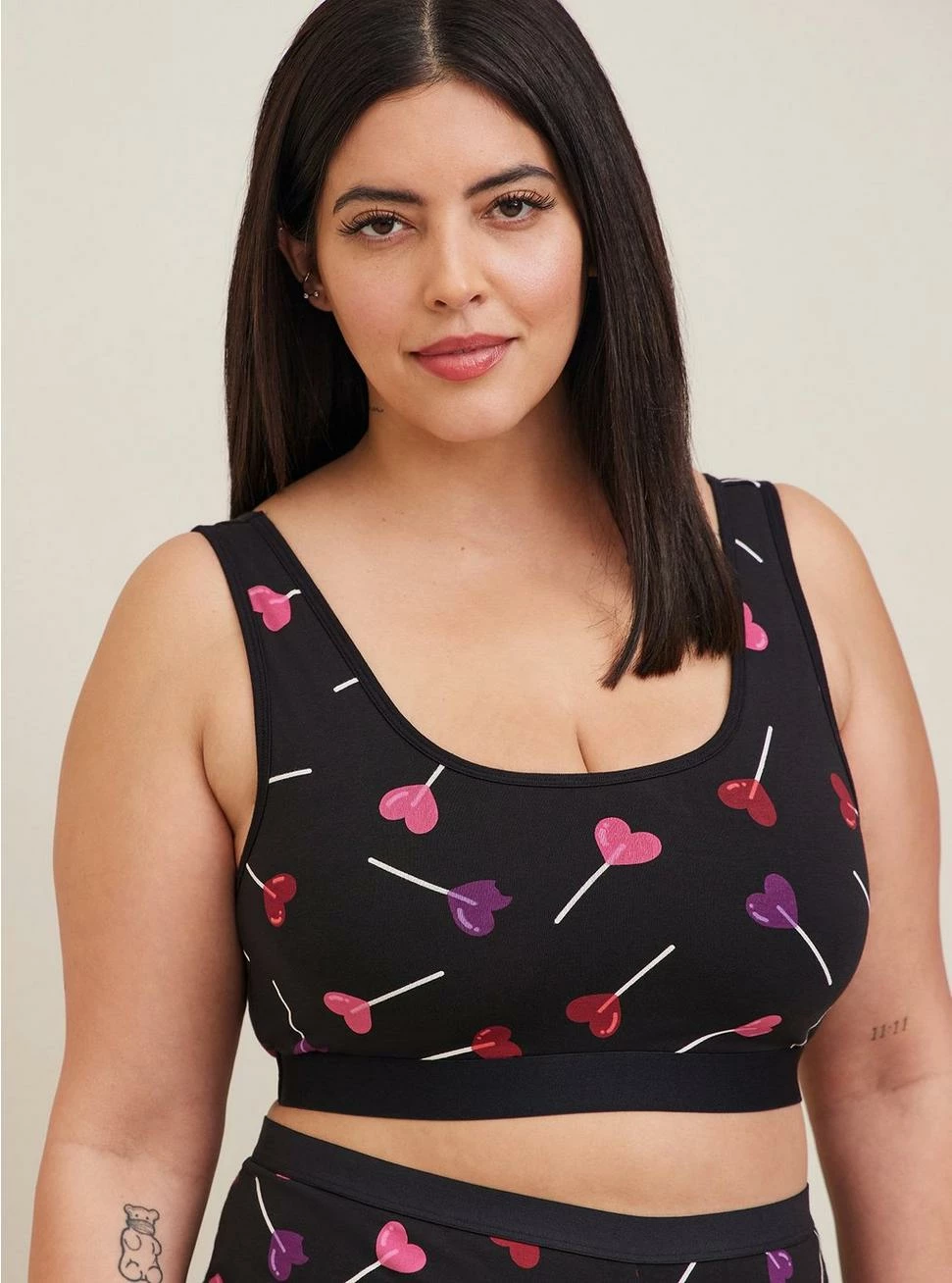 TORRID Unlined Cotton Scoop Bralette