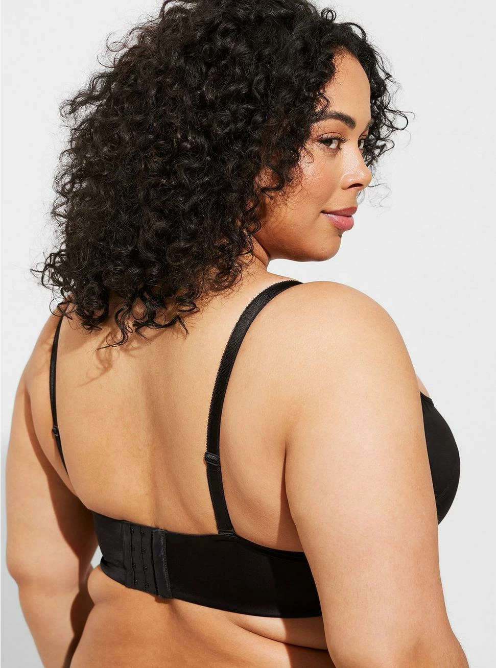 Null Balconette Unlined Shine Ballet Back Bra - Image 3