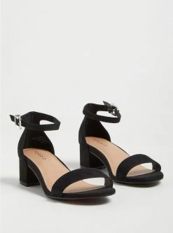 Null Ankle Strap Block Heel (WW)