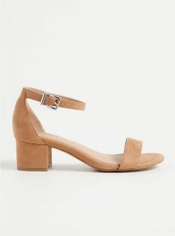 Null Ankle Strap Block Heel (WW)