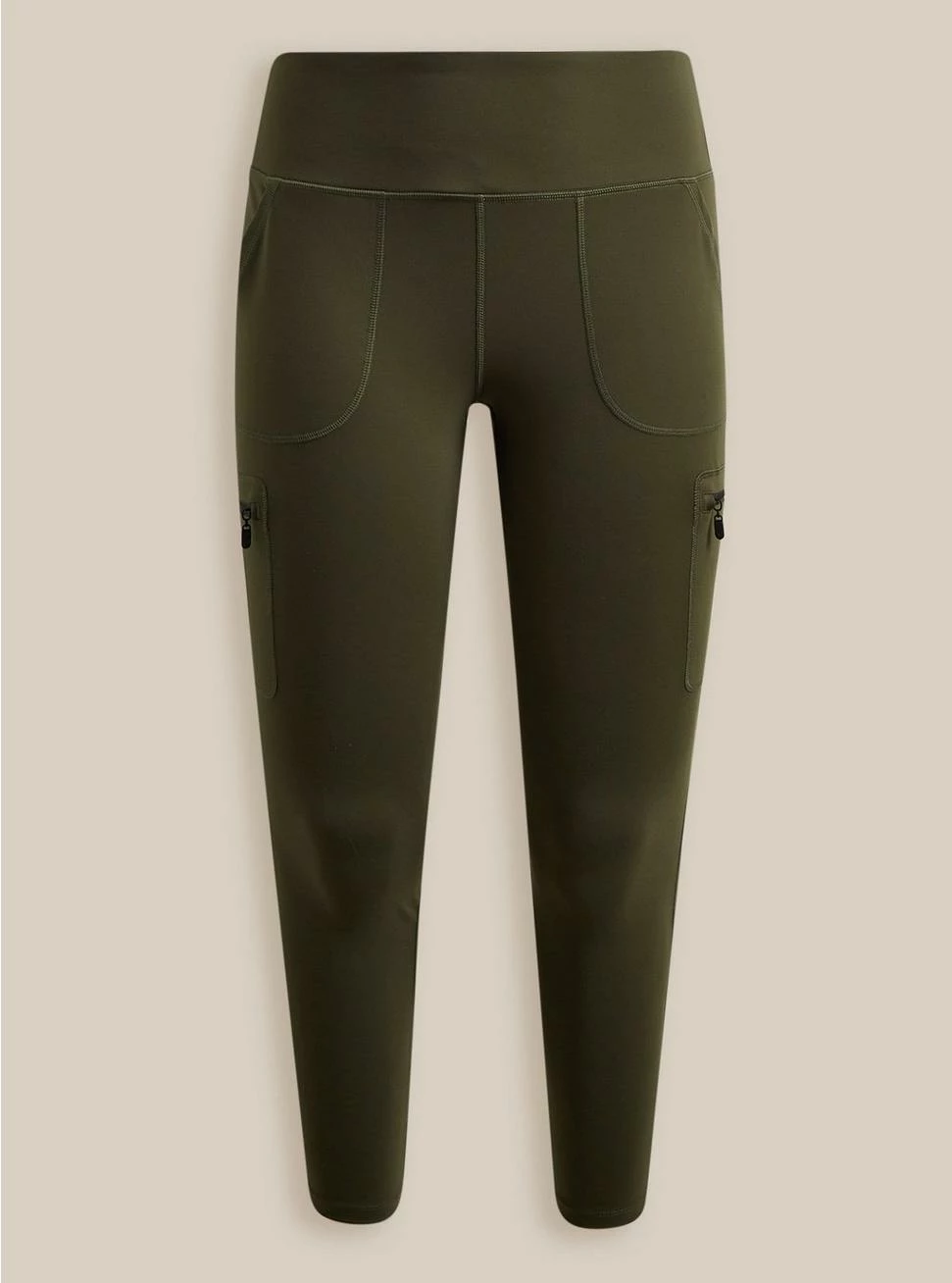 HAPPYCAMPER Happy Camper Performance Core Full Length Active Legging With Cargo Pocket - Image 3