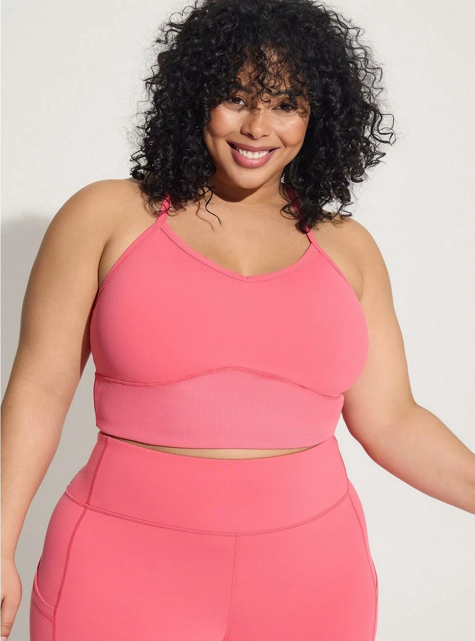 TORRID Low-Impact Wireless Rib Trim Active Sports Bra