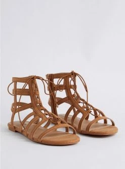 TORRID Lace-Up Gladiator Sandal (WW)