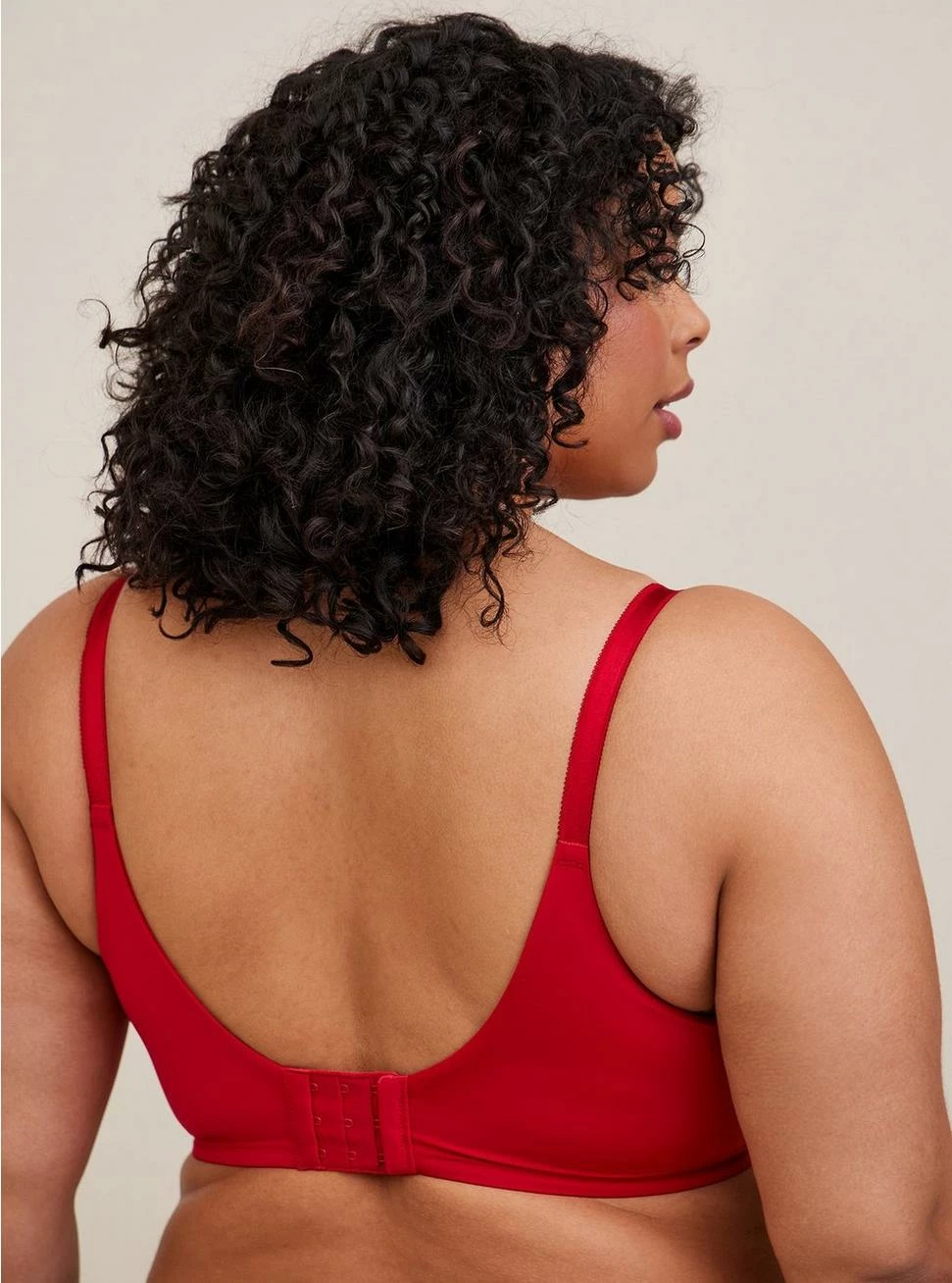 TORRID Wire-Free Plunge Lightly Lined Smooth 360° Back Smoothing™ Bra - Image 2