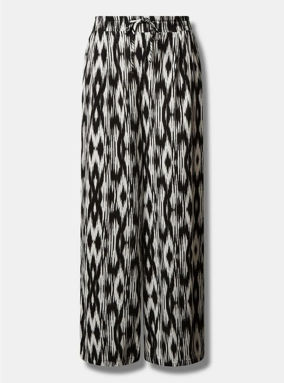 TORRID Pull-On Wide Leg Stretch Challis High-Rise Pant - Image 4