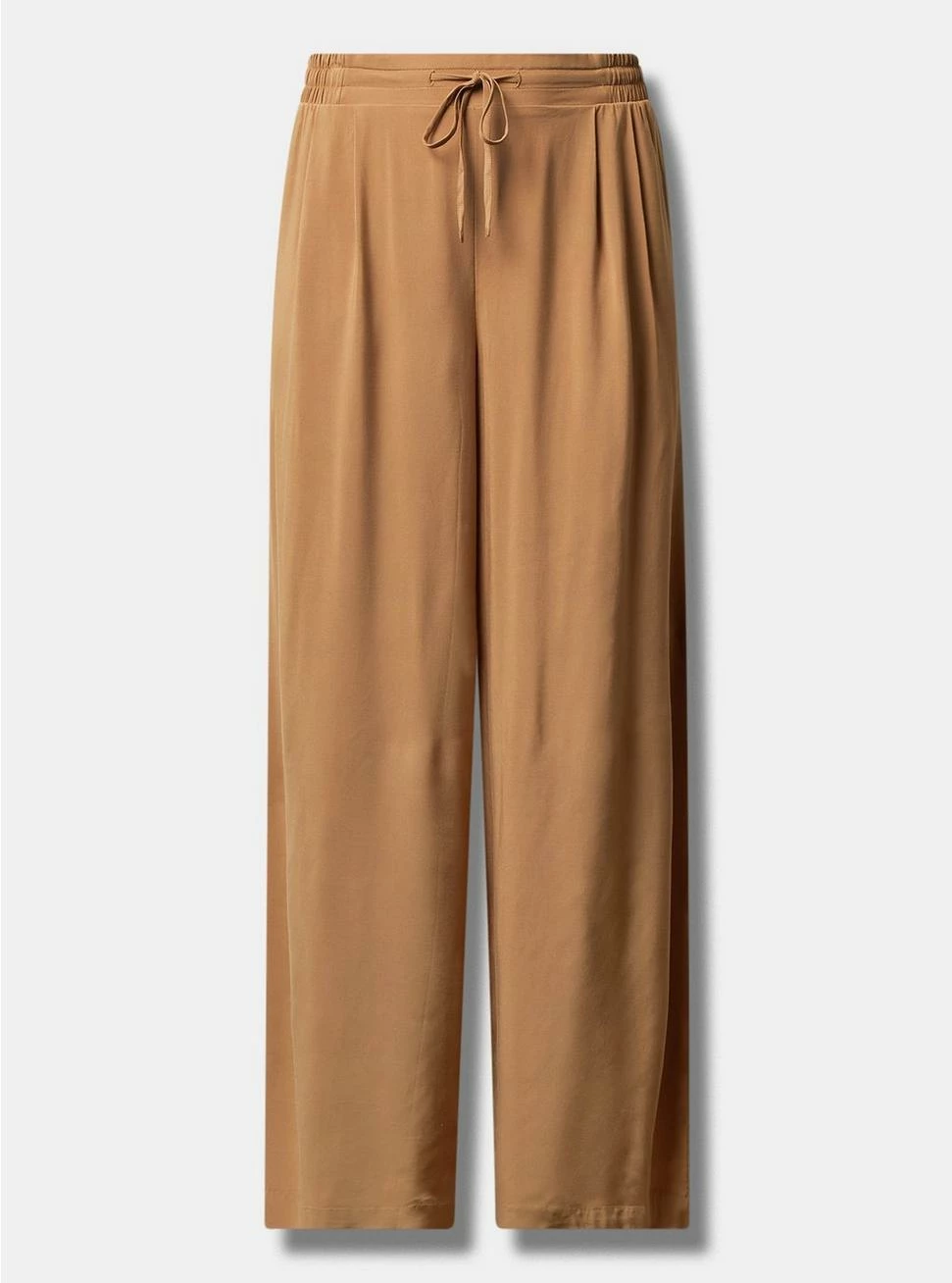 TORRID Pull-On Wide Leg Stretch Challis High-Rise Pant - Image 4