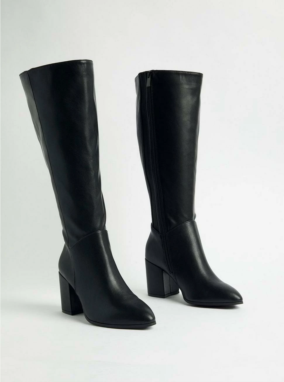 TORRID Pointed Toe Heel Knee Boot (WW)