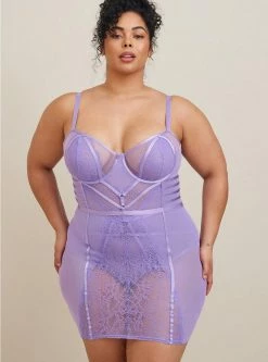 TORRID Straps And Lace Chemise