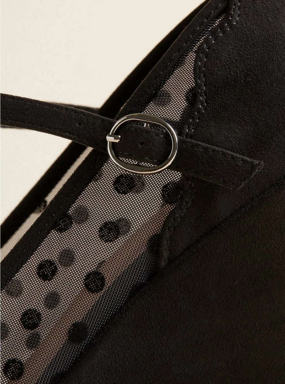 TORRID Dot Mesh Platform Wedge (WW) - Image 5