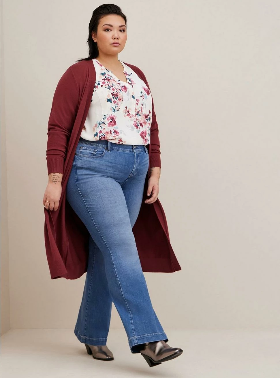 TORRID Everyday Soft Duster Open Front Sweater - Image 2