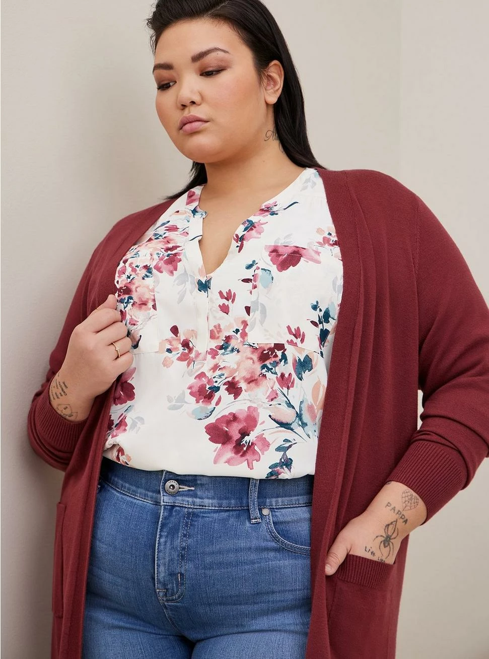 TORRID Everyday Soft Duster Open Front Sweater - Image 4