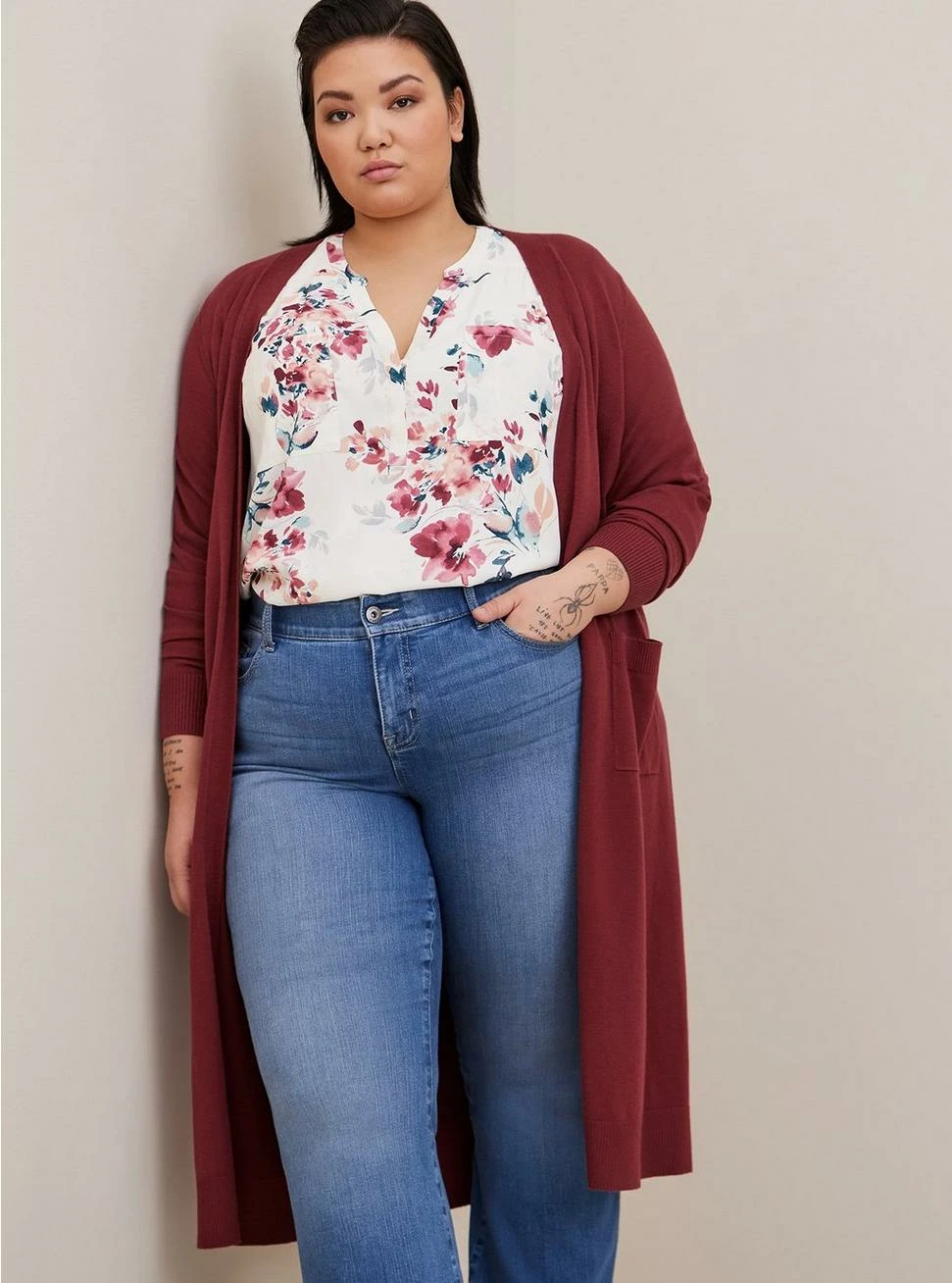 TORRID Everyday Soft Duster Open Front Sweater