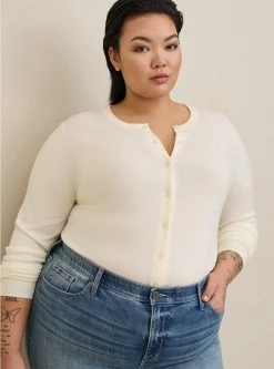 TORRID Everyday Soft Cardigan Crew Sweater
