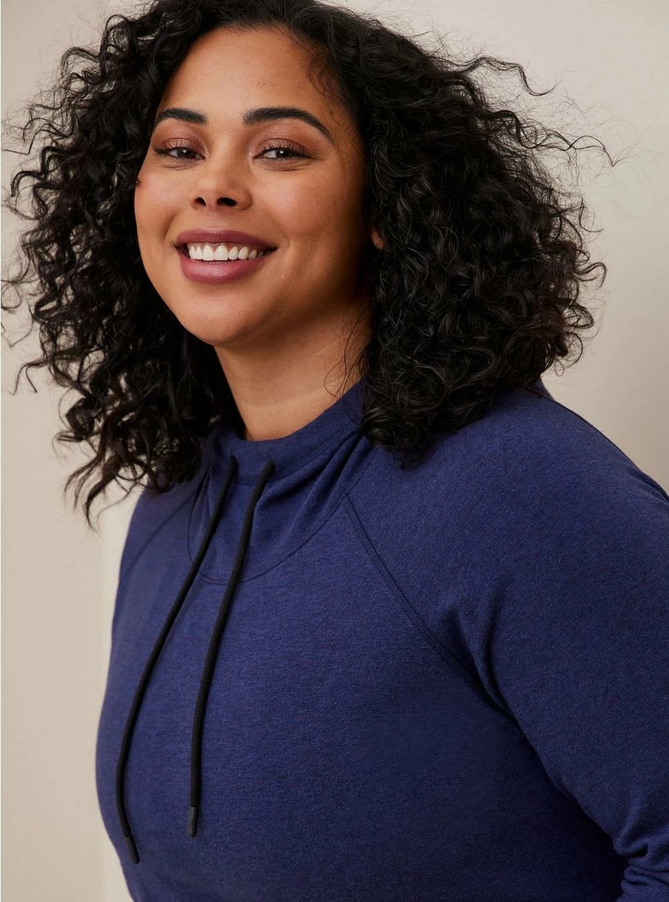 TORRID Everyday Fleece Cowl Neck Active Hoodie - Image 2