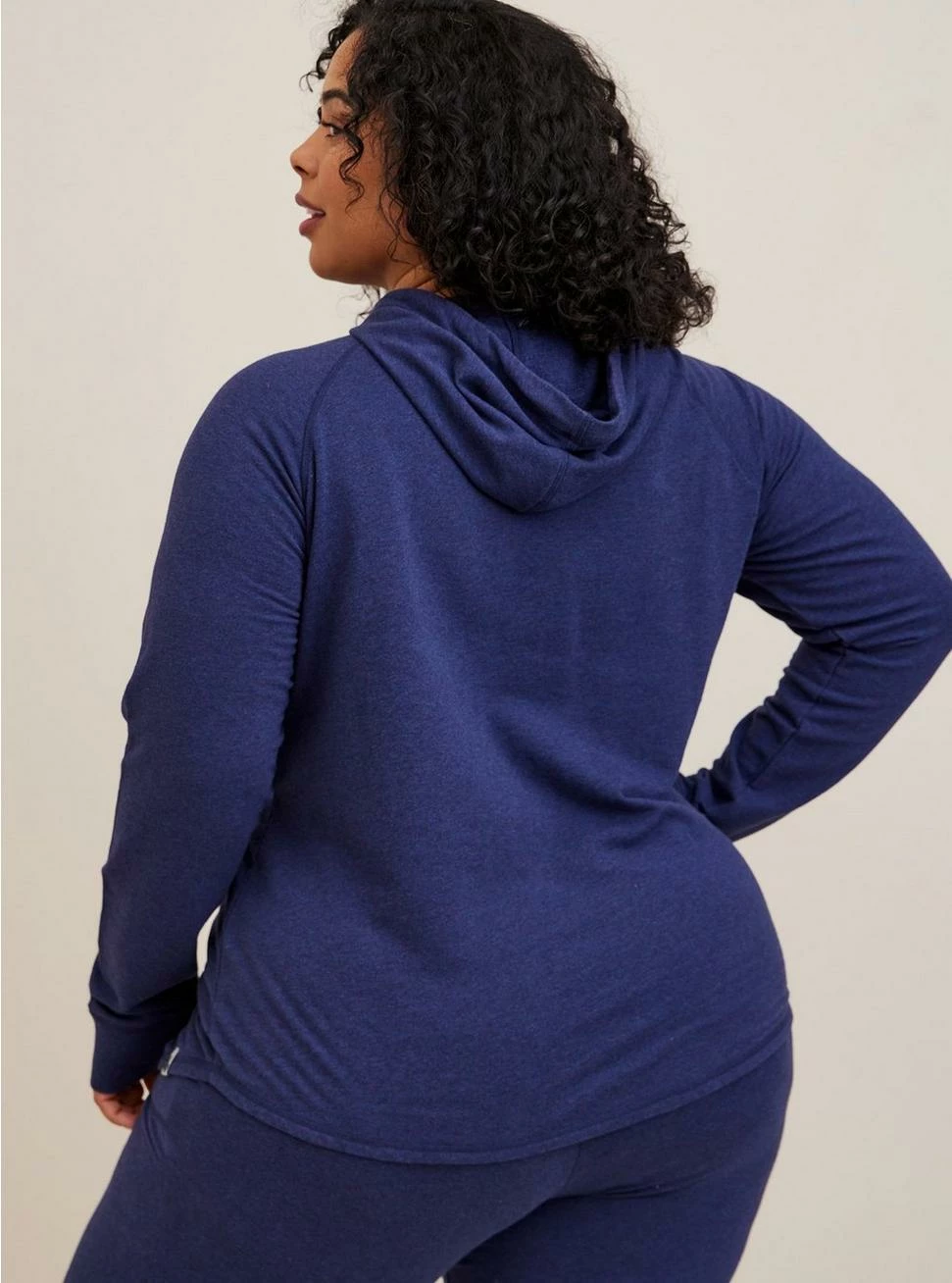 TORRID Everyday Fleece Cowl Neck Active Hoodie - Image 3