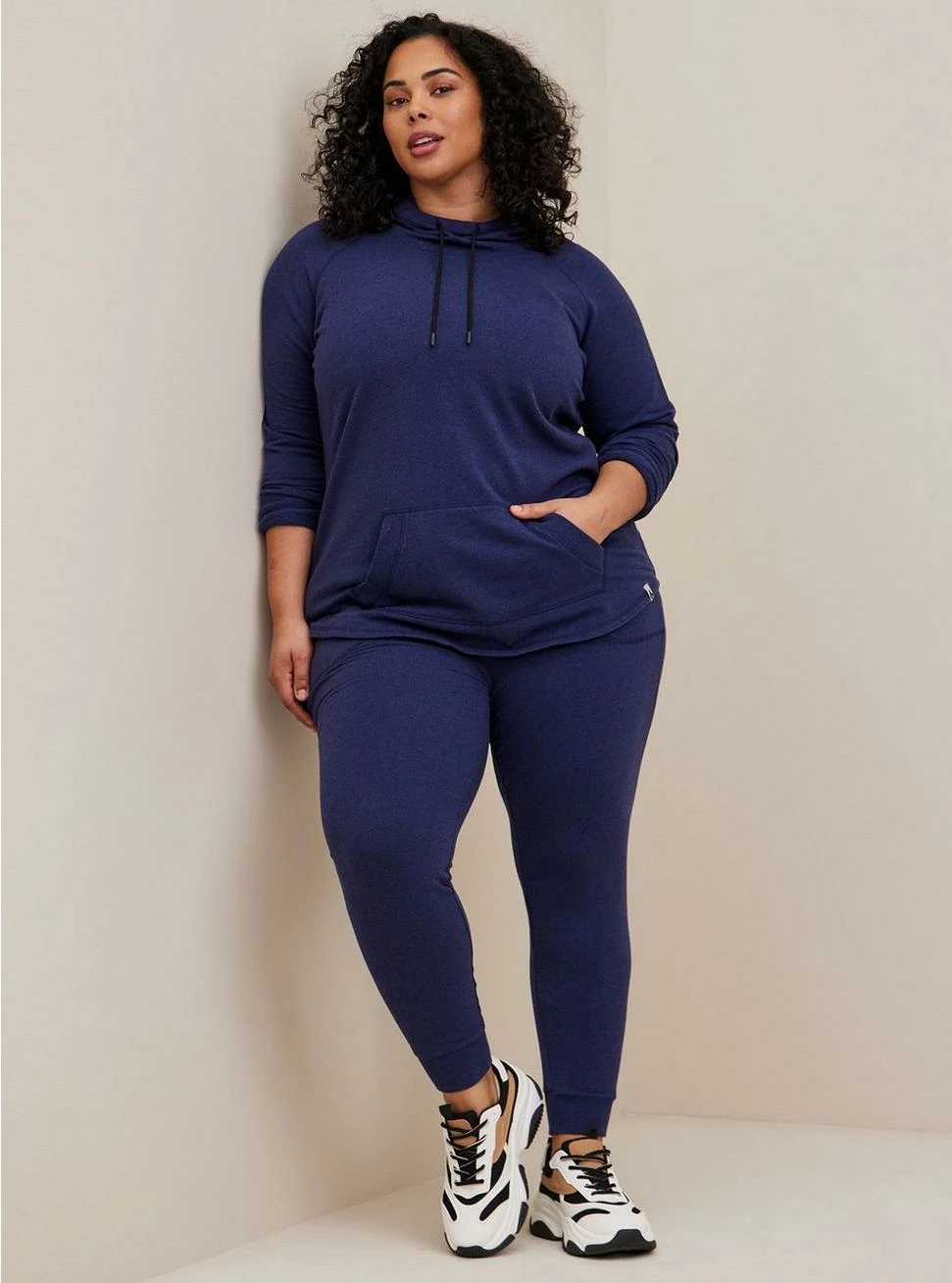 TORRID Everyday Fleece Cowl Neck Active Hoodie - Image 4