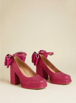 BETSEYJ Betsey Johnson Bow Back Heel (WW)