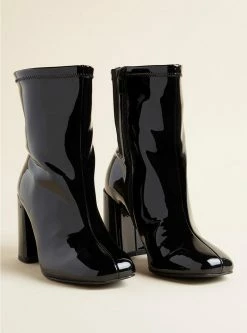 TORRID Stretch Patent Bootie (WW)