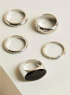 TORRID Cocktail Stone Ring Set