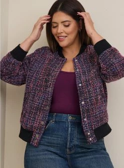 TORRID Wool Varsity Jacket