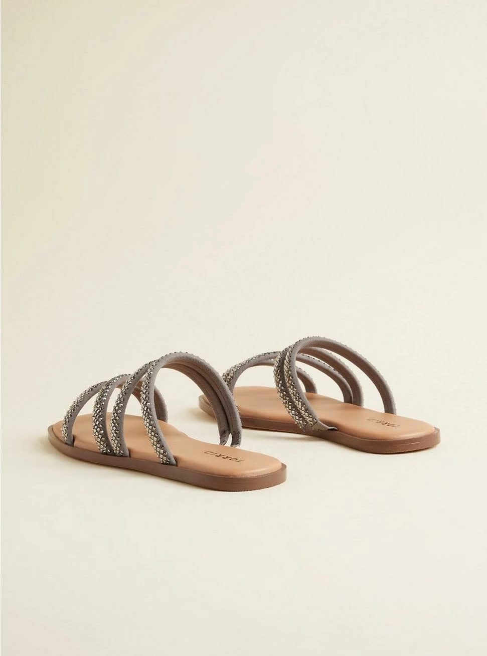 TORRID Embellished Square Toe Sandal (WW) - Image 3