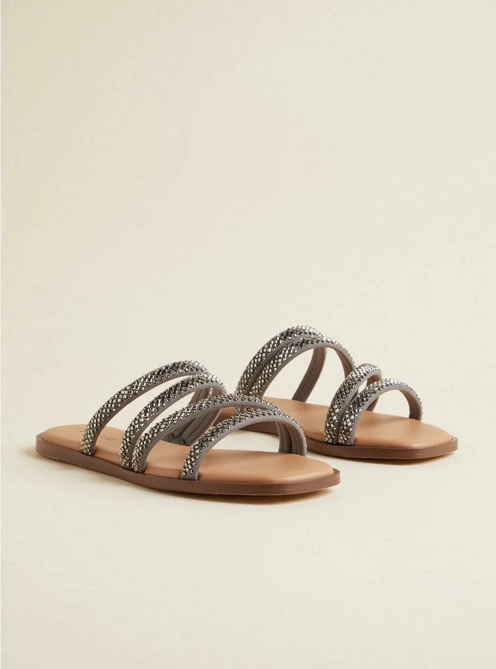 TORRID Embellished Square Toe Sandal (WW)