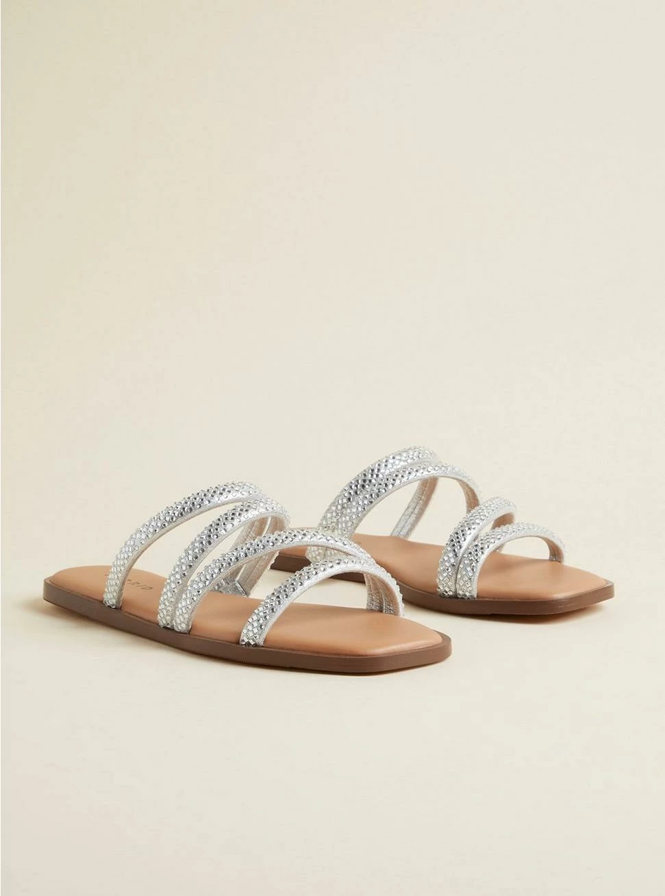 TORRID Embellished Square Toe Sandal (WW)