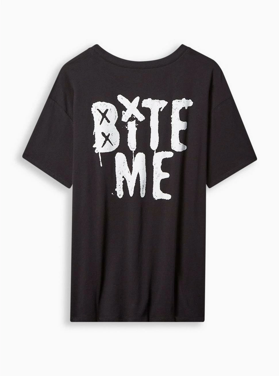 Null Avril Lavigne Relaxed Fit Cotton Crew Tee - Image 3