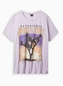 Null Joshua Tree Classic Fit Polyester Cotton Jersey Crew Tee