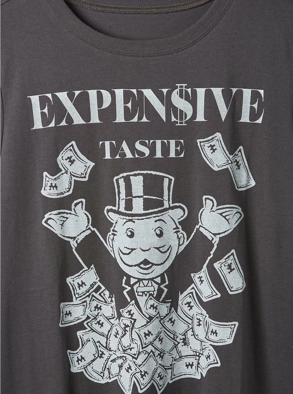 TORRID Monopoly Classic Fit Cotton Crew Seam Tee - Image 4