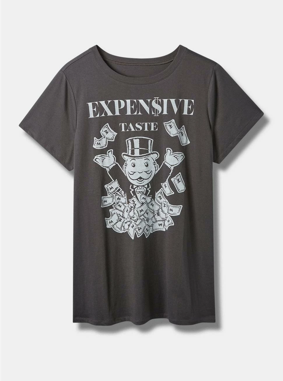 TORRID Monopoly Classic Fit Cotton Crew Seam Tee