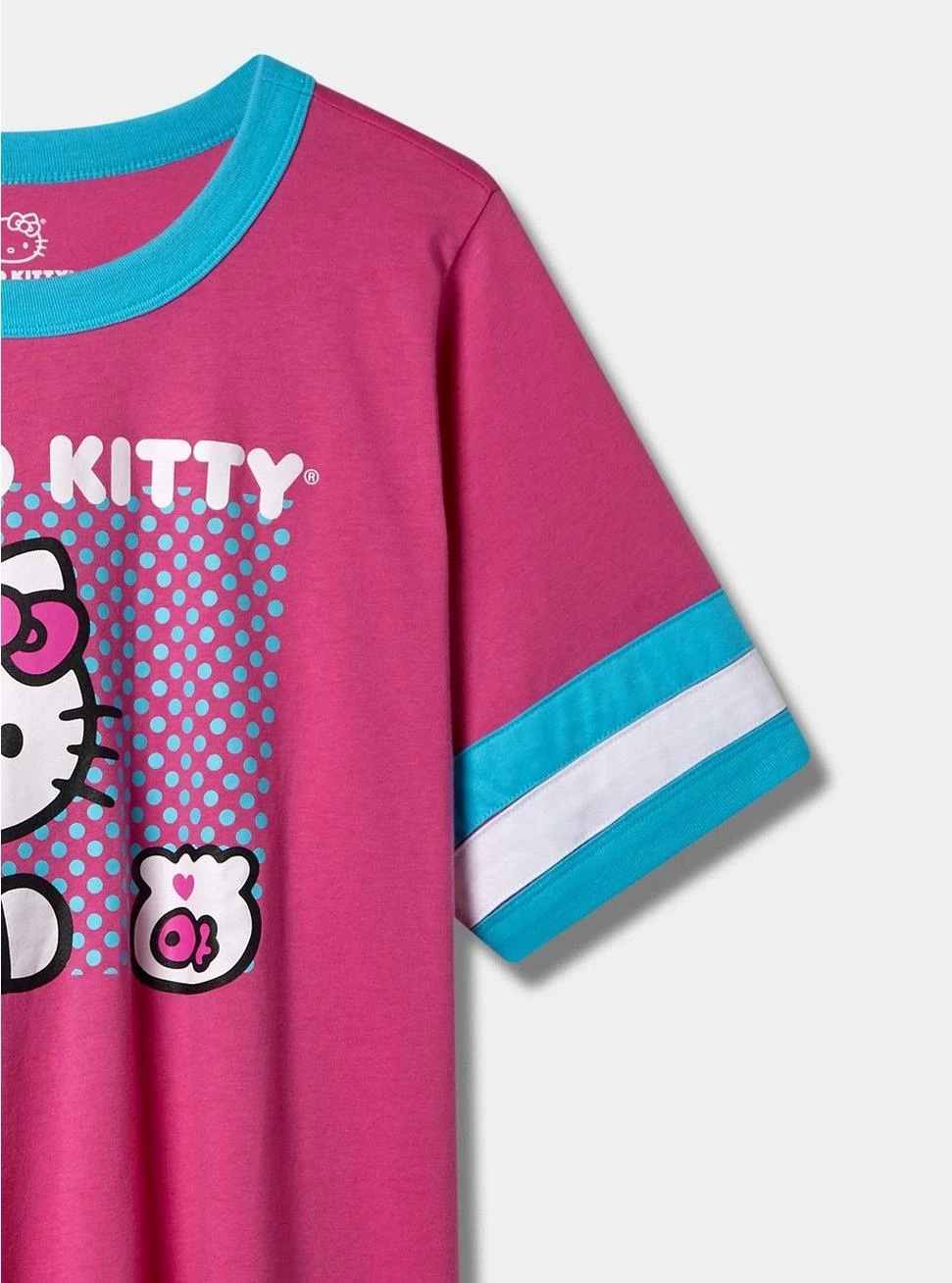 TORRID Hello Kitty Classic Fit Crew Neck Ringer Tee - Image 2
