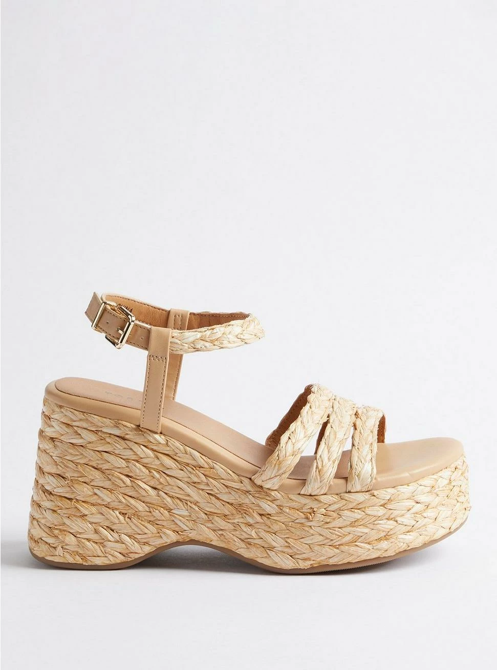 TORRID All Over Raffia Platform Wedge (WW) - Image 2