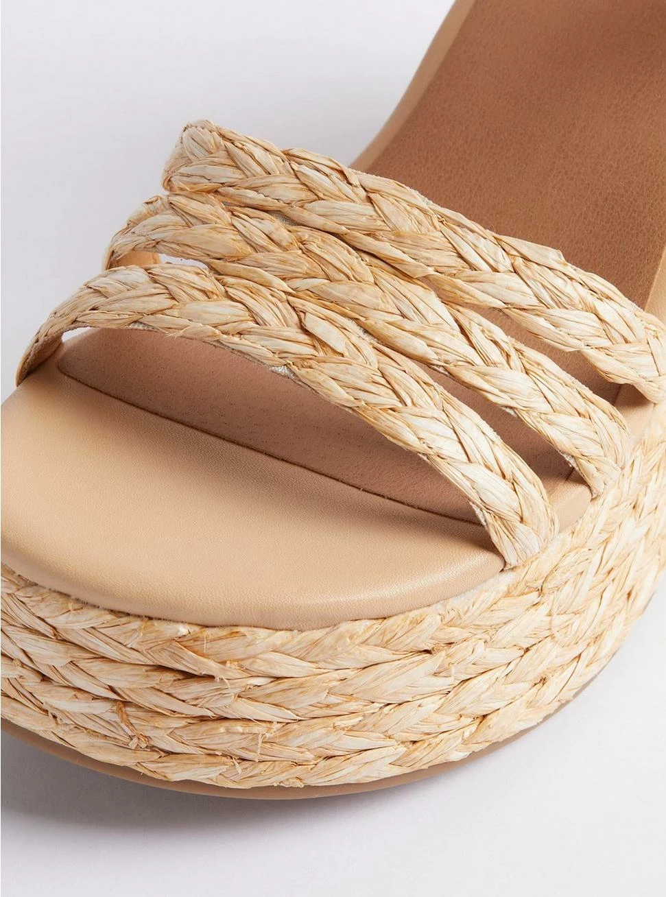 TORRID All Over Raffia Platform Wedge (WW) - Image 4