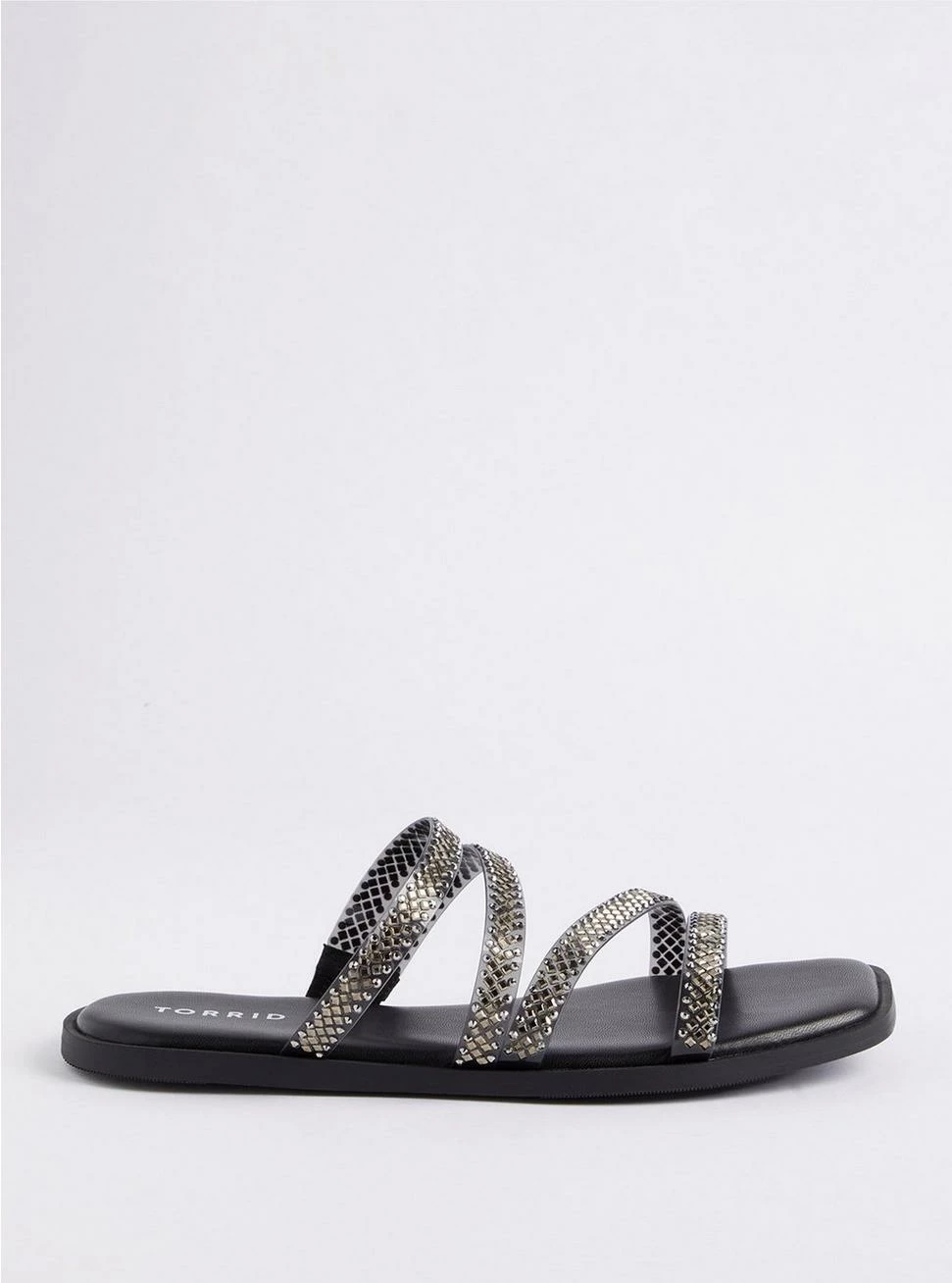 TORRID Jelly Detail Embellished Square Toe Sandal (WW) - Image 2