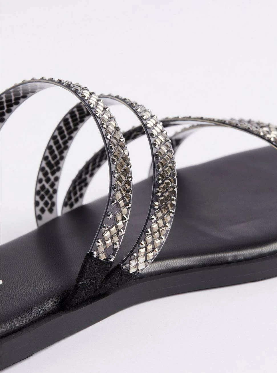 TORRID Jelly Detail Embellished Square Toe Sandal (WW) - Image 4