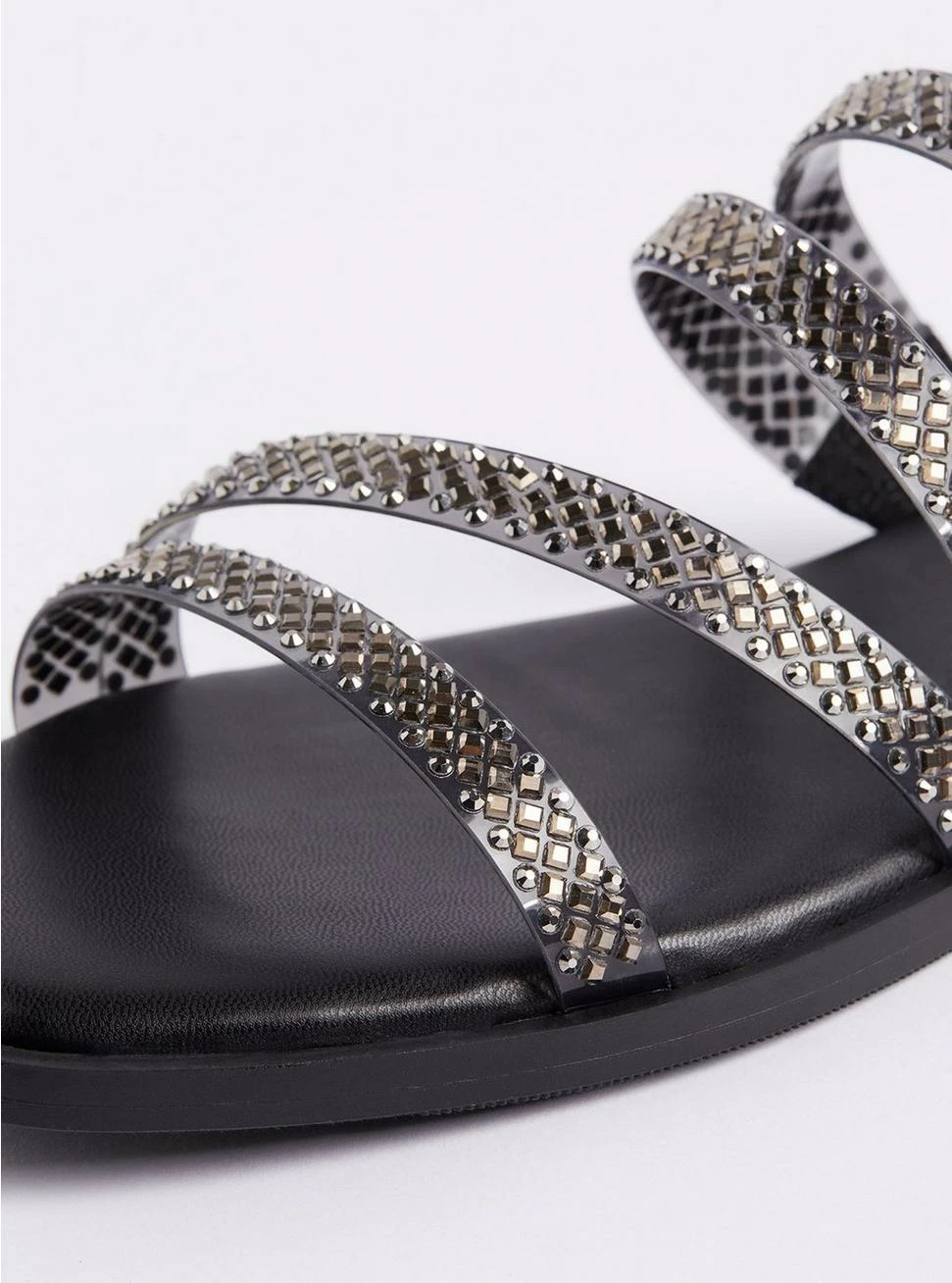 TORRID Jelly Detail Embellished Square Toe Sandal (WW) - Image 5